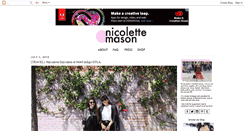 Desktop Screenshot of nicolettemason.com